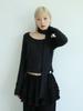 Eogeulliswedou Scarf Round T-Shirt (Black)