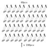 50/10Pcs Triangular Furniture Corner Bracket Connector Metal Trapeziform Angle Corner Brace Chair Drawer Shelf Joint Supports
