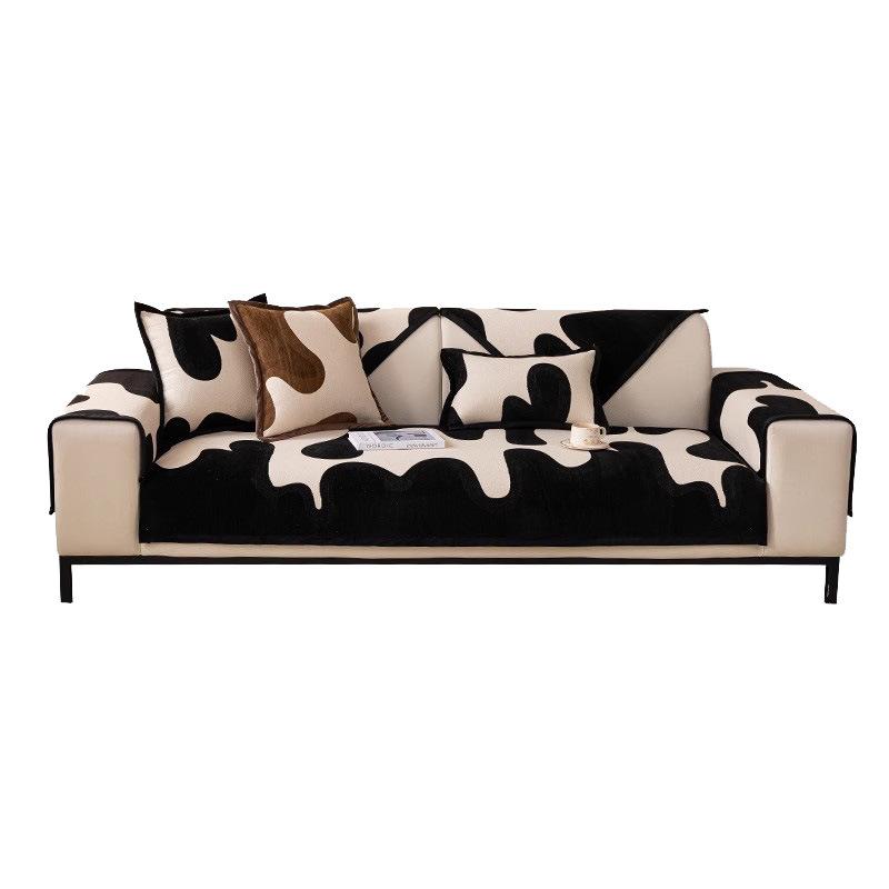 Thick Padded Sofa Cover For Extra Comfort, Neat Couch Cover And Reversible Sofa Slipcover For Sectional Loungers