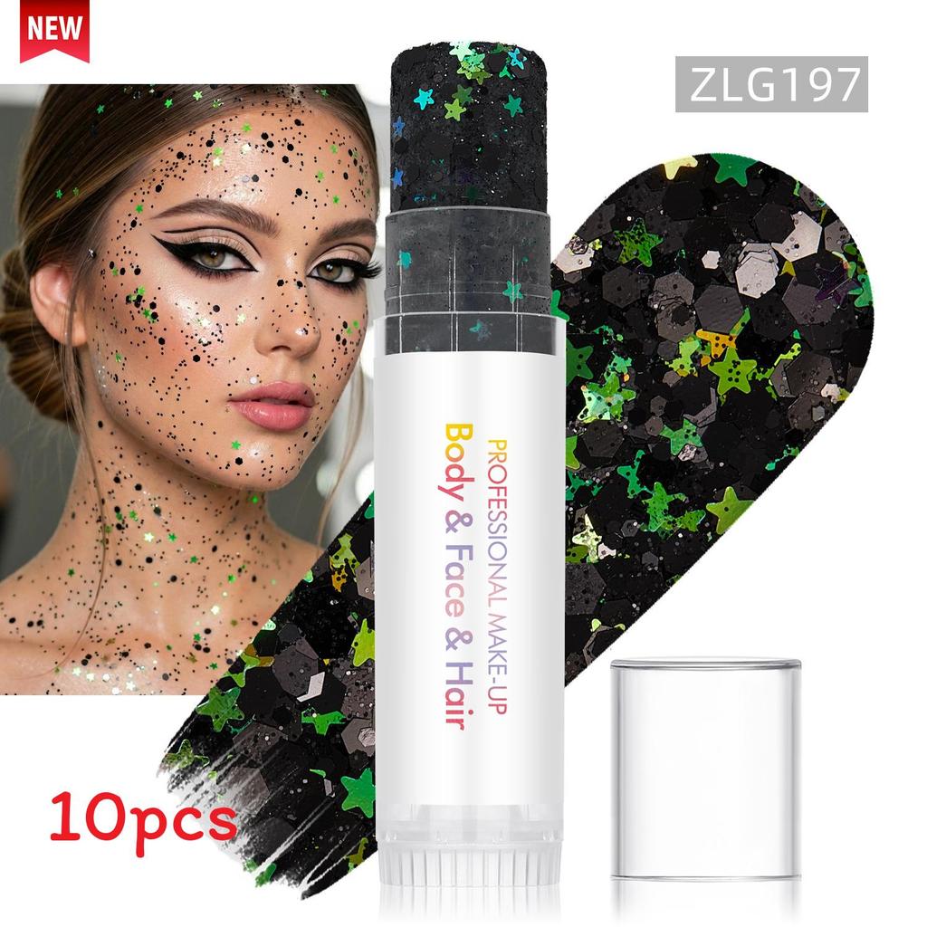 Body Glow Stick Face Sparkle Gel For Festival Makeup And Carnival Fun