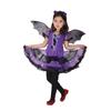 Halloween Children's Show Costume Children's Party Costume Bat Suit Children's Purple Bat Skirt Wings Suit
