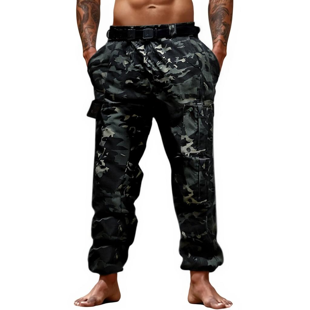 Men's Joggers Casual Cargo Pants Work Joggers Men Wide Leg Joggers Baggy Joggers Men Joggers for Men UK Mens Joggers Bottoms