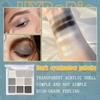 1PC 9 Color Glazed Eyeshadow Palette, Pearlescent Glitter and Matte Effect, Waterproof and Sweat-proof