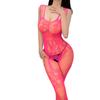 Sexy Open Crotch Lingerie Women Transparent Bodysuit BodyStockings For Sex Sling Halter Backless Teddies Erotic Nightwear BDSM