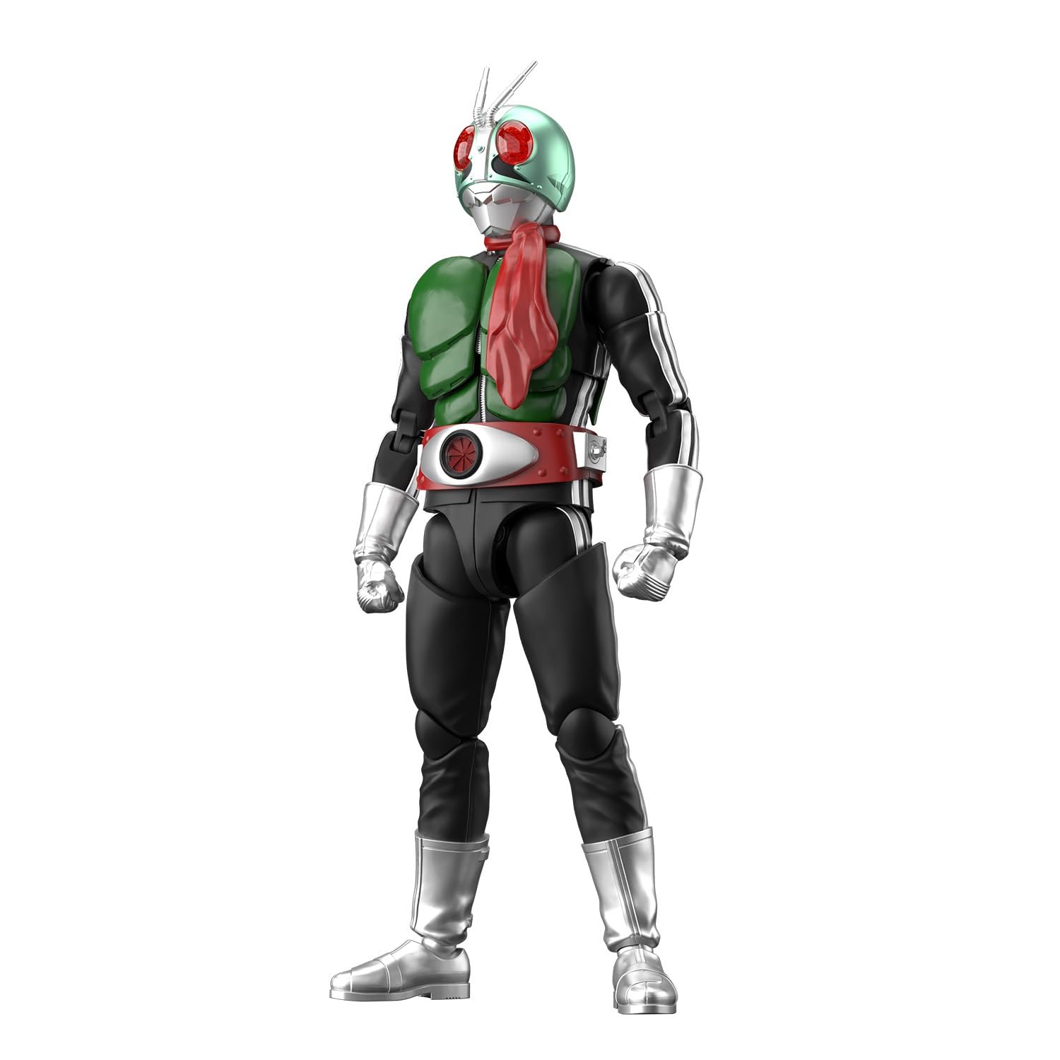 BANDAI SPIRITS Стандартный Камен Райдер Новый 1 Пластиковая Модель Набор Фигурка-rise Нет. (Предварительно окрашенный)