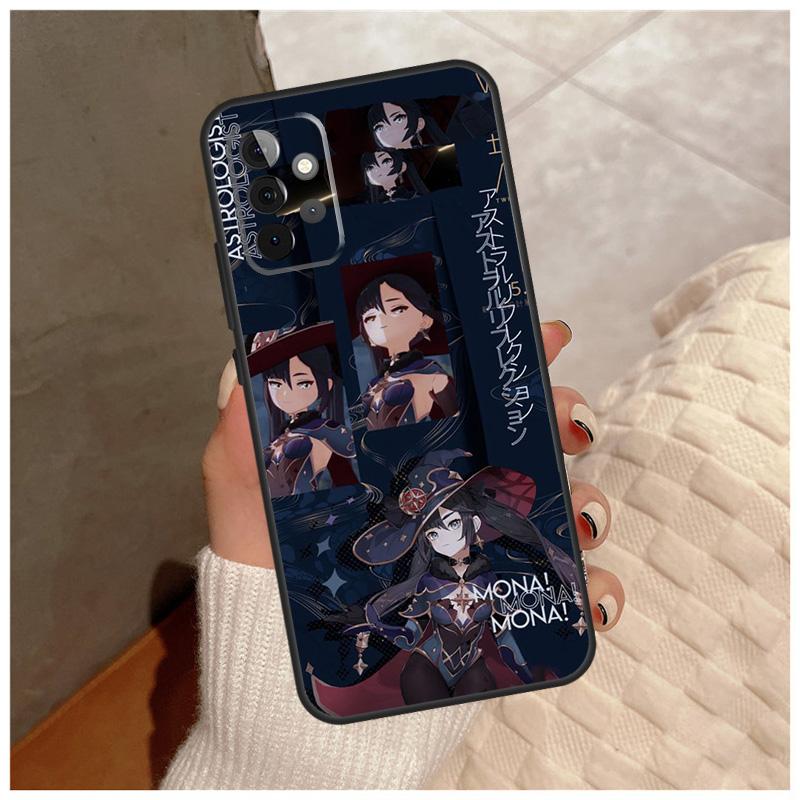 Genshin Impact Mona For Samsung Galaxy A13 A33 A53 A34 A54 A14 A15 A16 A26 A36 A56 A12 A32 A52 A06 A35 A55 Case
