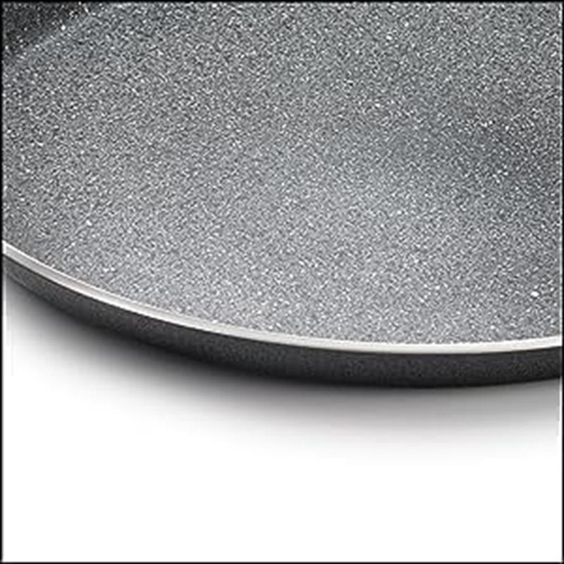 TreegoArt Fashion Non-Stick Dosa Tawa Induction Base Griddle Pan Indian Style Round Griddle Compatible Flat Tawa - 9 Inches Diameter