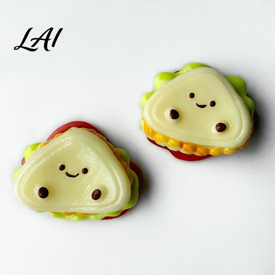 Layered Sandwich Stress Relief Toy Toy Slow Rising Cartoon Squeeze Detachable Fidget for Kids Adults Fake Food