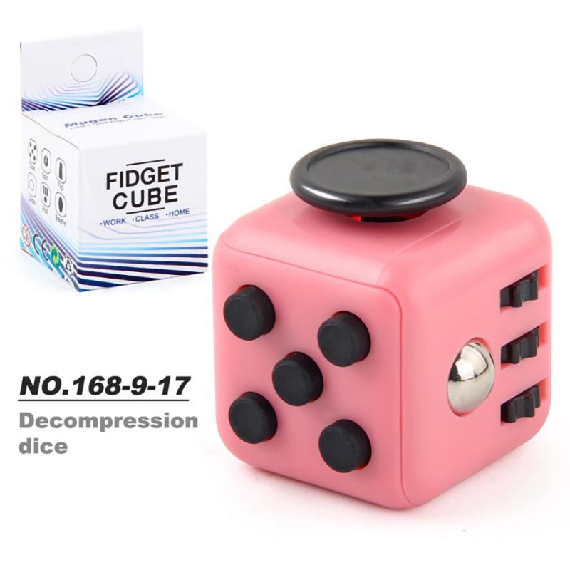 New! Magic Cube Toy Novelty Stress Anxiety Relief Toys Relaxing Hand-held Multifunctional Props