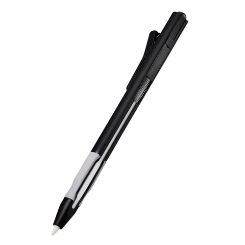 ELECOM Apple Pencil 2nd Generation Hard Case Knock Type Rubber Grip with Clip Black TB-APE2KCBK