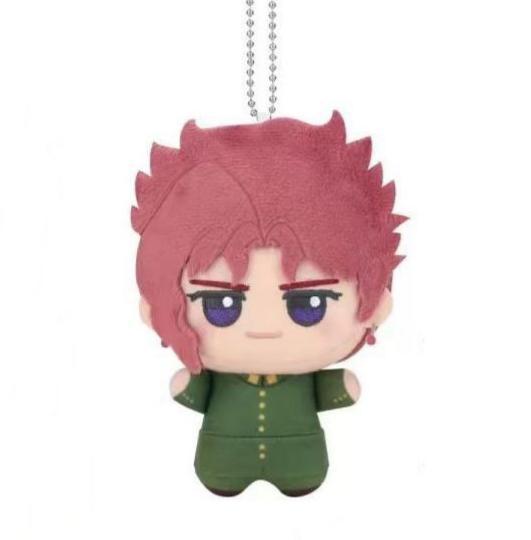 Jojo's Bizarre Adventure Plüschtiere Anime Kawaii Merchandise: 10cm Kakyoin Baumwollpuppe Jotaro Nunu Schlüsselanhänger Anhänger Geschenk Plüschtiere 10cm