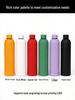 Mattierte Macaron-Farbe 304 Edelstahl Sport-Thermosflasche