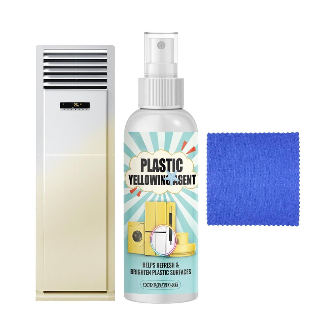 111ml Stain Remover Plastic Bleaching Agent For Yellowing Appliances Renovation Air Conditioning Anti Oxidation Cleaning