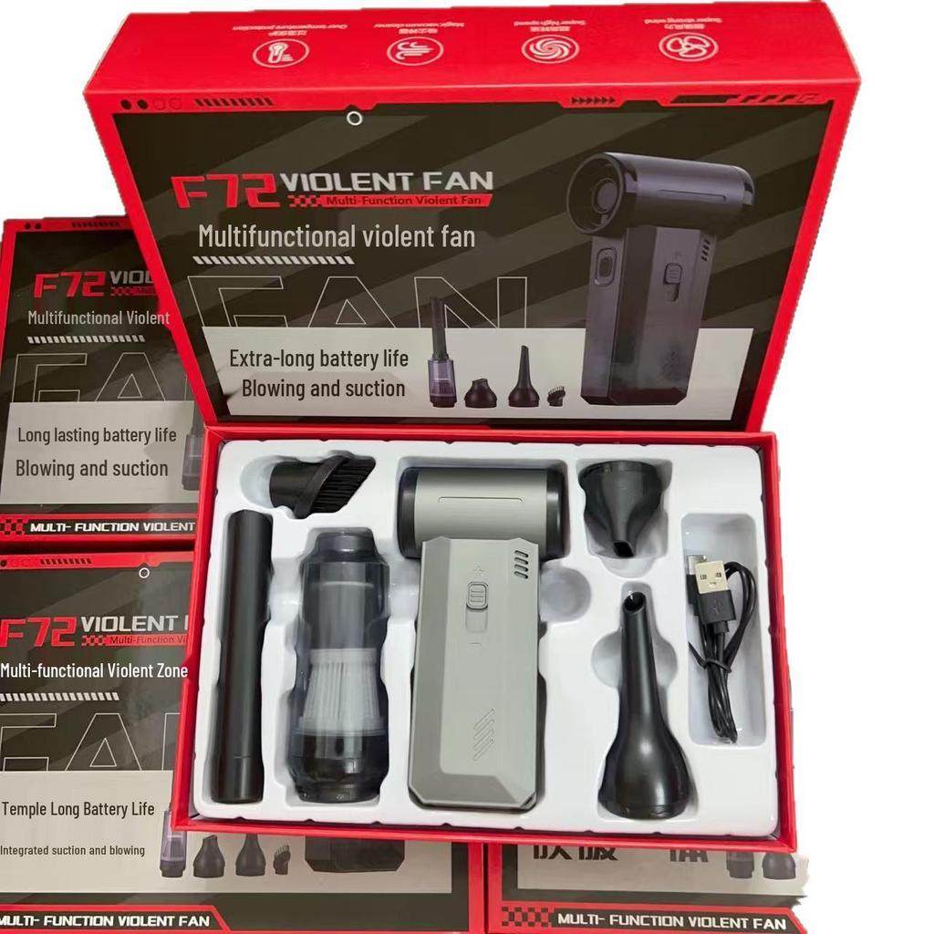 High-Speed Turbine Handheld Fan & USB Charging Hair Dryer