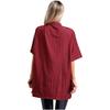 Unisex Herren Damen Wasserdichtes Friseurhemd Kurzarm Atmungsaktive Pflege-Schürze mit Taschen