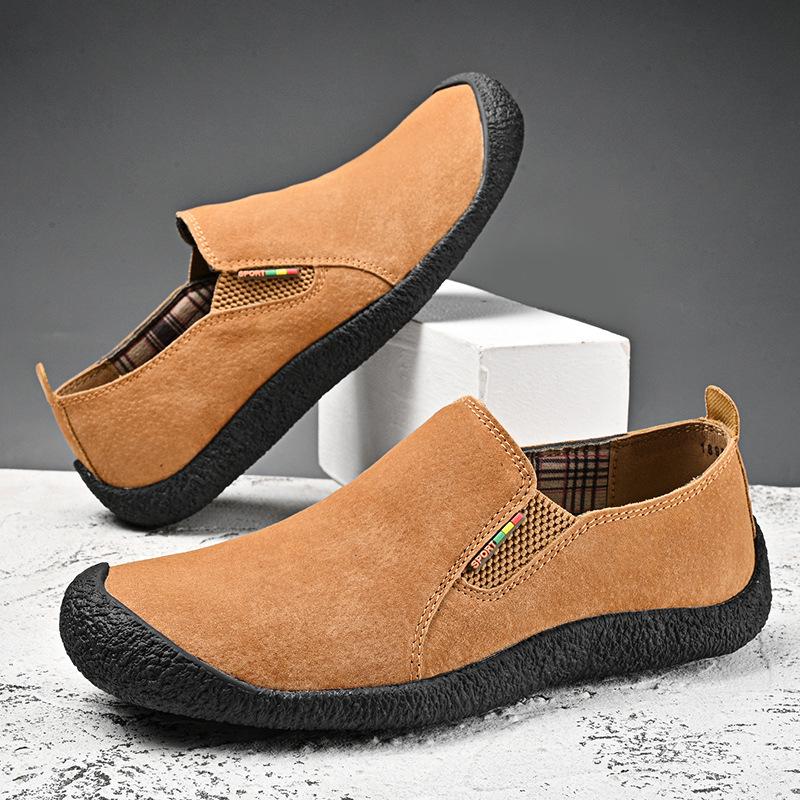 Large size men's outdoor casual shoes, four-season hiking shoes, low-top foot hiking shoes