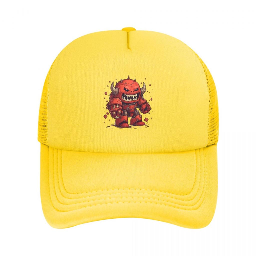 Baseball Caps Cute Chaos Space Marine Mesh Hats Peaked Sun Caps Adult Hats