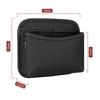 Car Door Side Storage Bag,PU Leather Auto Mesh Pocket Organizer for Card,Phone,Sunglasses,Universal Car Interior Accessory