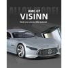 1/32 Mercedes Benz AMG Vision GT Supercar Alloy Diecast Car Model Sound and Light Classic Hobby Collectibles Gifts for Boyfriend