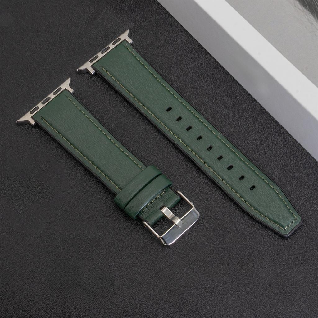 Leather Strap for Apple Watch Band 44mm 49mm 45mm 46mm 42mm 40mm 41mm Sport Bracelet Correa IWatch Series Ultra 10-9-8-7-6-5-SE