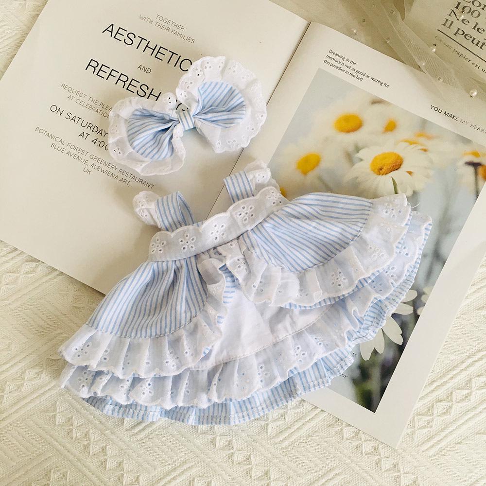 Medium 30cm Handmade Doll Clothes for Jointed Bear - S Size Belle Lulu Outfit Gift for Girls