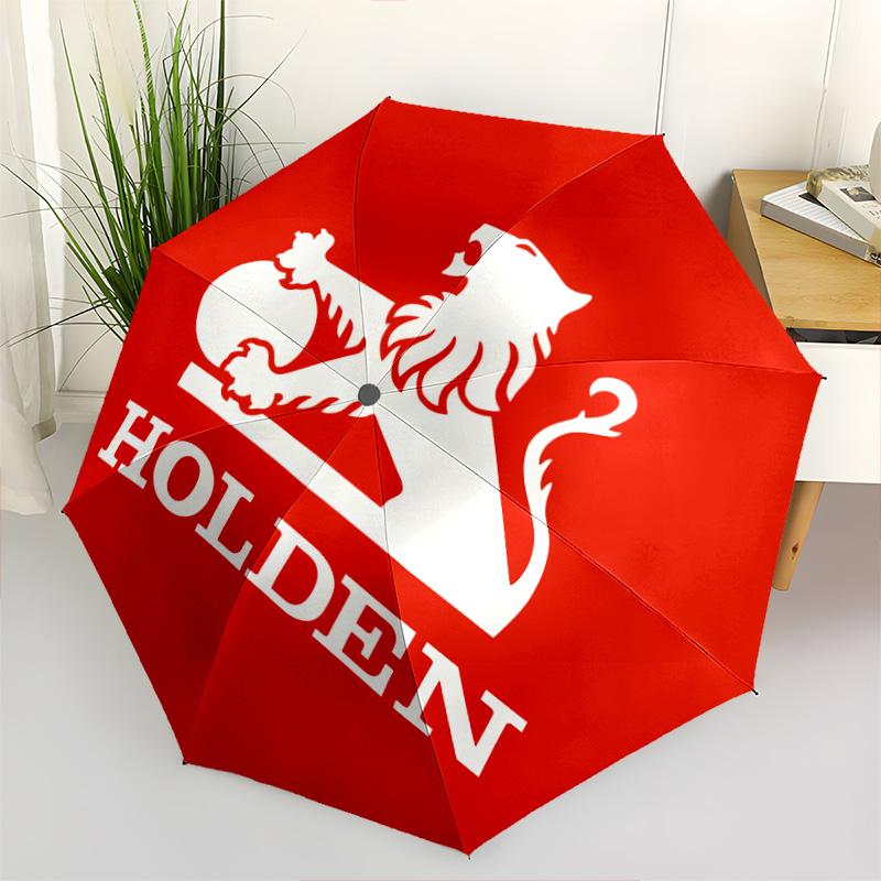 1 PC Automatic Folding Umbrella - Holden Pattern Portable Foldable Design With 8 Ribs Christmas Birthday Gifts