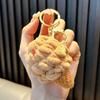 Hand-Woven Plush Persimmon Good Luck Keychain Pendant