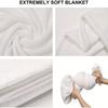 Cute Otter Portrait Blanket 2D Printed Soft Cozy Brown Natural Flannel Throw Blanket for Sofa Bed Living Room Warm Blanket Gift
