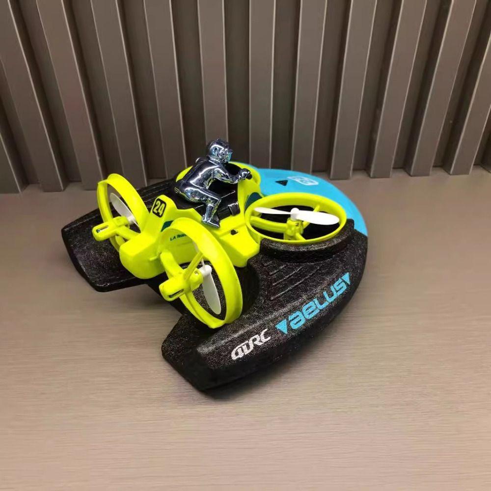 Sea Land Air Flight 3 In 1 Quadcopter Boat RC Helicopter Toys  Parent-child Interaction