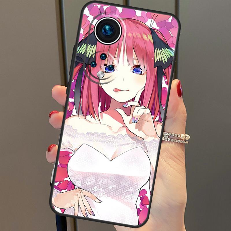 Nakano Nino Gotoubun No Hanayome Cover For Honor 50 Lite Case For Huawei P20 P30 P40 Pro Nova 9 5T P Smart 2021 8X 9X 10i