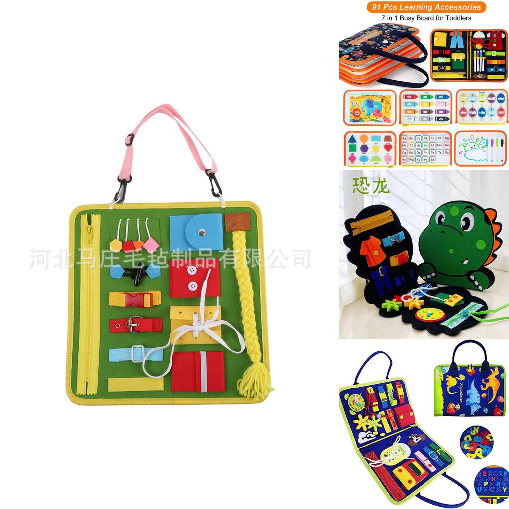 New Felt Busy Board Educational Toy For Kids With Colorful And Engaging Design