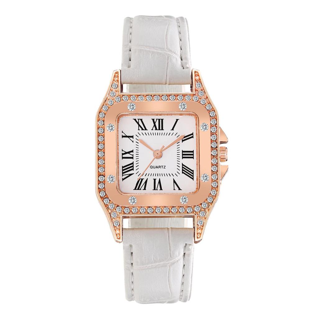 Barrel Womens Square Fashion 2020 Watch With Leather Strap Korean Style Casual For Students