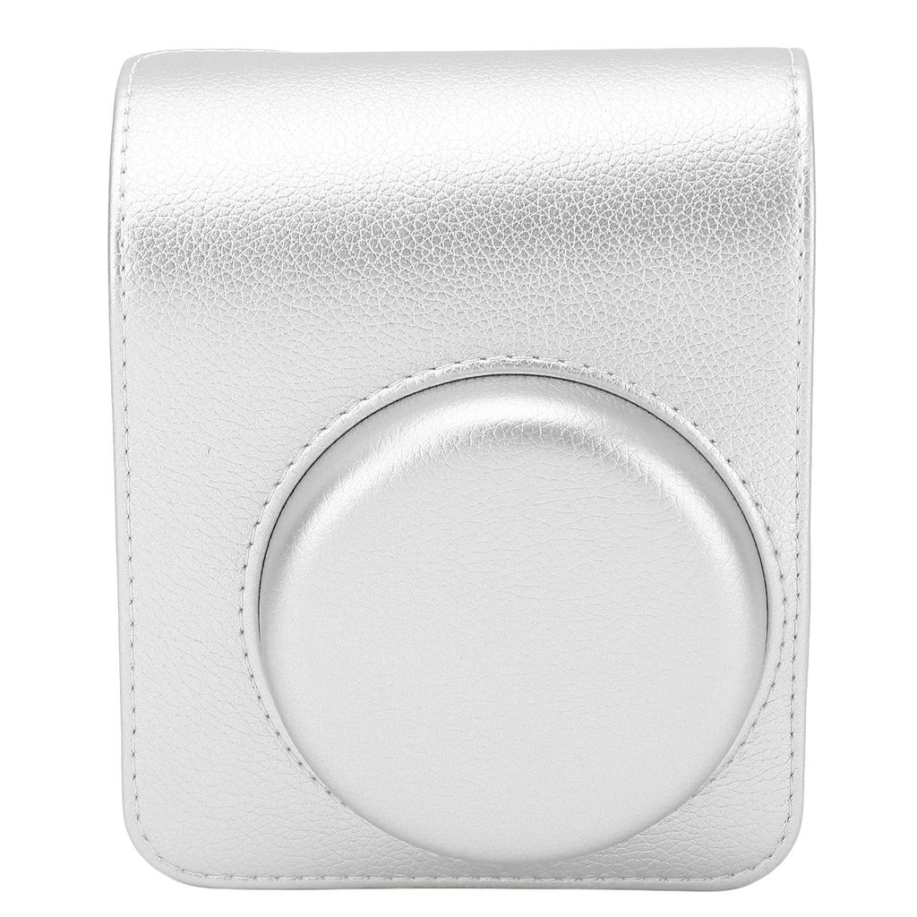 Schutzhülle für Sofortbildkamera PU Retro Regendicht Kratzfest mit Verstellbarem Abnehmbarem Riemen Sofortbildkameratasche für