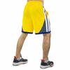 Jordan NBA Golden State Warriors Logo Print Elastic Waist Sports Casual Shorts Men Shorts Yellow CV9560-728