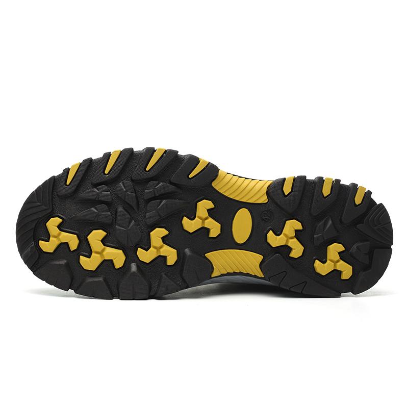 Mens Safety Shoes Indestructible Work Boots Anti-smash Steel Toe Boots Waterproof Industrial Shoes Anti-Punctur Protective Boots