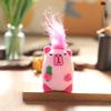 Adorable Plush Capybara Keychain Cute Fluffy Stuffed Animal For Bags And Keys