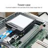Ventilated 2.5" 3.5" SSD HDD Holder Upgrades Bracket for SSD and Mechanical Hard Drive Most Internal PC Space