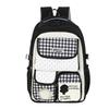 School Bag New Student Backpack for Women, Japanese Cute Dopamine Colorblock School Bag, Academy Style Junior High School Backpack