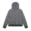 2026 Vintage Star Long Sleeve Hooded Sweatshirt Casual Open Front Zip Up Jacket Teens