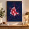 Boston Red Sox Diamond Painting Kit 5D Full Drill DIY Diamond Mosaic Wall Art Home Decor