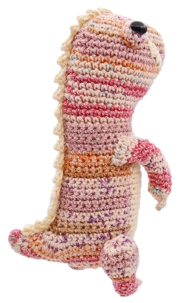 NASKA Amigurumi Kit Theo the Lizard (Made with Naifmela and Ghazal Cotton) by Elta Design, Hiroko Takeda, HT-25