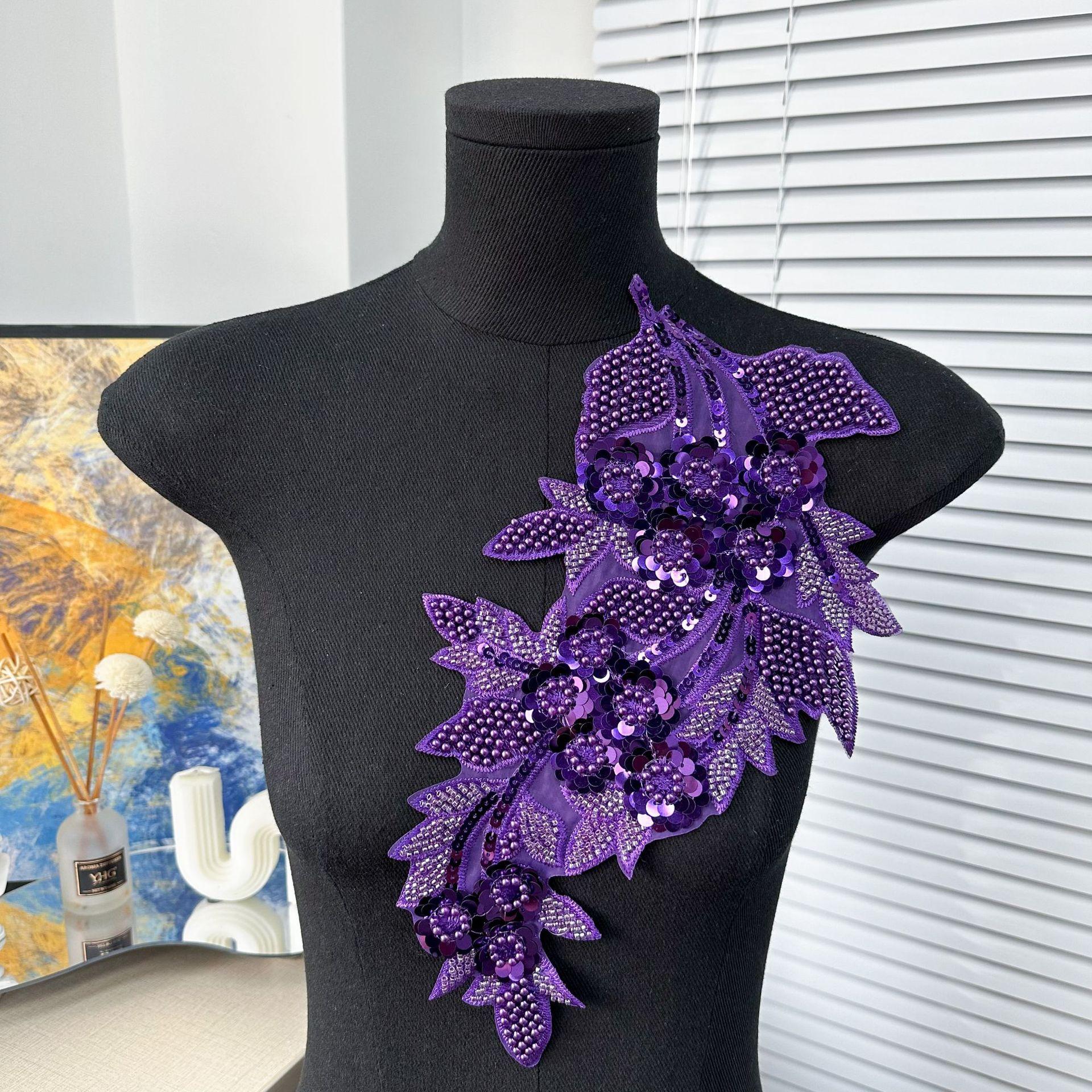 

Сетка с пайетками, вышивка, аппликация своими руками, свадебное платье, платье, аксессуары для одежды, декоративная цветочная тканевая наклейка