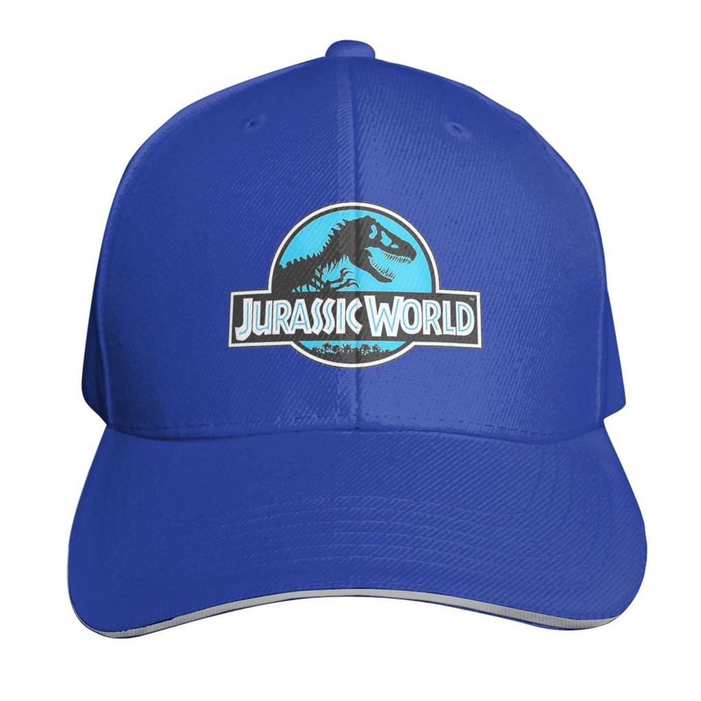 Jurassic World Rebirth Logo Dinozaury Film Czapka z Daszkiem Moda Codzienna Czapki Baseballowe Regulowany Kapelusz Hip Hop Lato Unisex Czapki Baseballowe