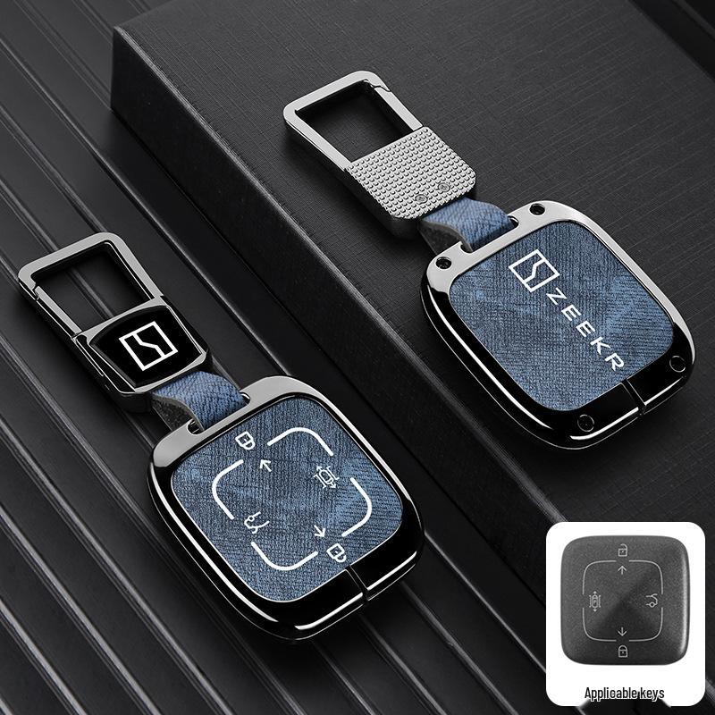 Metal Protective Case for ZEEKR 001 & 009 Electric Vehicle Key