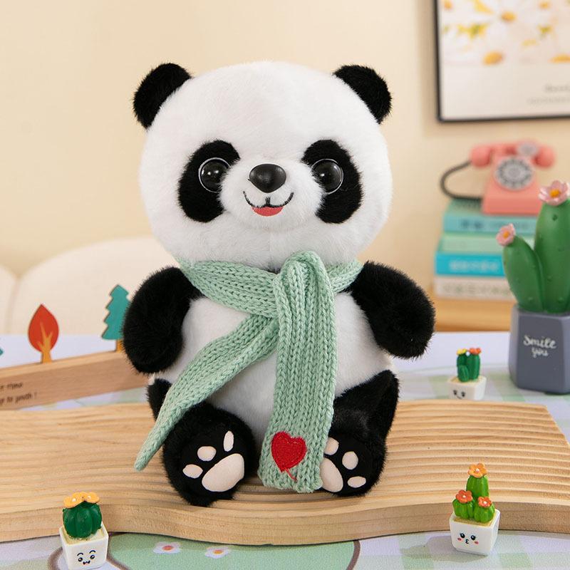 Sweater Giant Panda Plush Toy Cute Panda Doll Doll Zoo Event Souvenir Gift Ragdoll