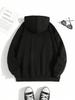 Why Are U Looking At Me? Print Hoody Men Fashion Casual Sweatshirt Simple Loose Hooded Autumn Warm Fleece Tracksuit Women
