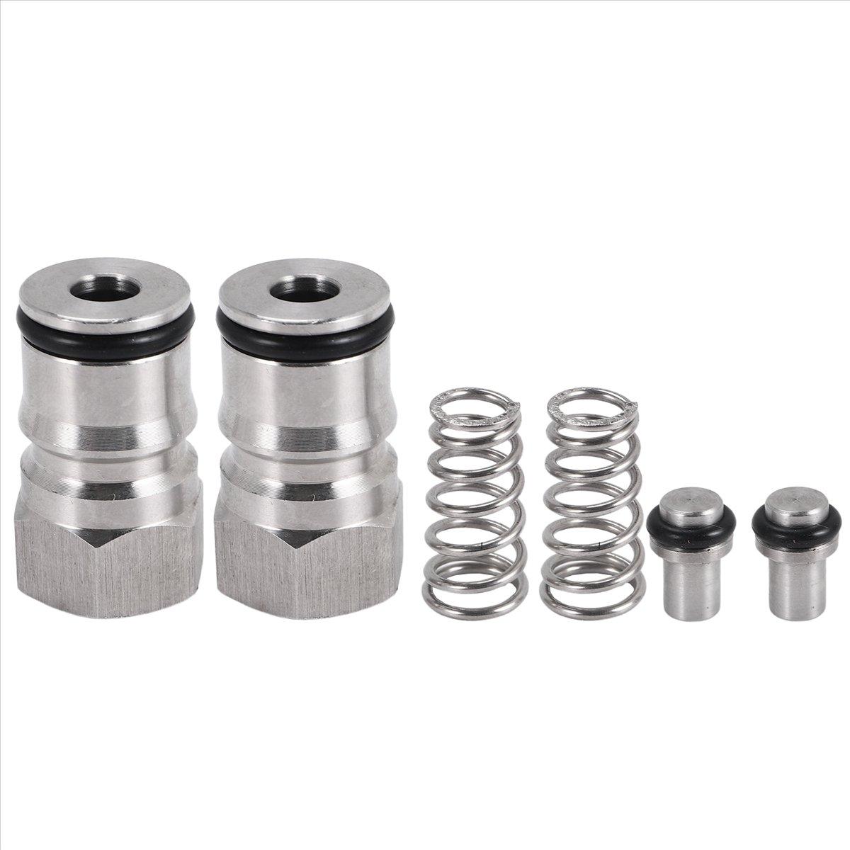 Штуцер для кега типа Корнелиус с шариковым замком 2025+ Нержавеющая сталь Штуцер для кега Корнелиус с клапаном China Mainland