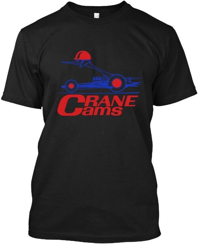 New Popular Crane Cams Performance Camshafts Racing Engine Logo T-Shirt S-3XL Black Mens M чёрный