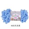 5 Stück 100g/Rolle Flauschiges Fingerloop-Garn Ohne Nadeln Polyester Dickes Riesen-Chenille-Garn für Handgestrickte Decken Schals