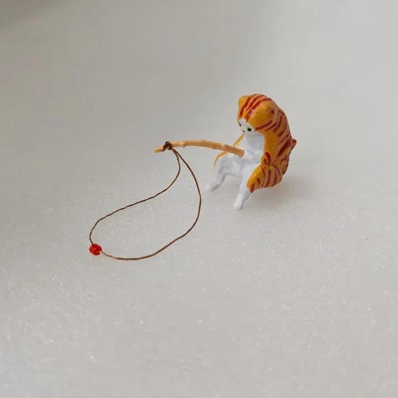 Маленькая рыбацкая кошка, креативное украшение для аквариума, аксессуары для аквариума, аксессуары для аквариума, аксессуары для аквариума Decoracion